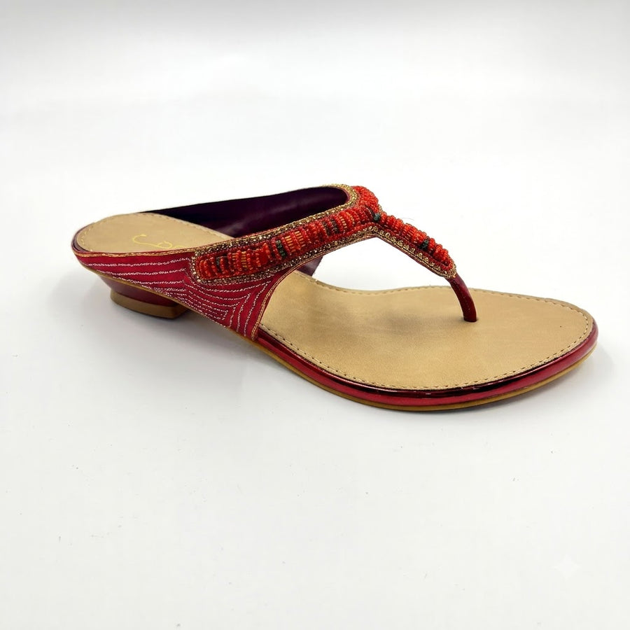 Women's Bridal Flat Heel Slip on