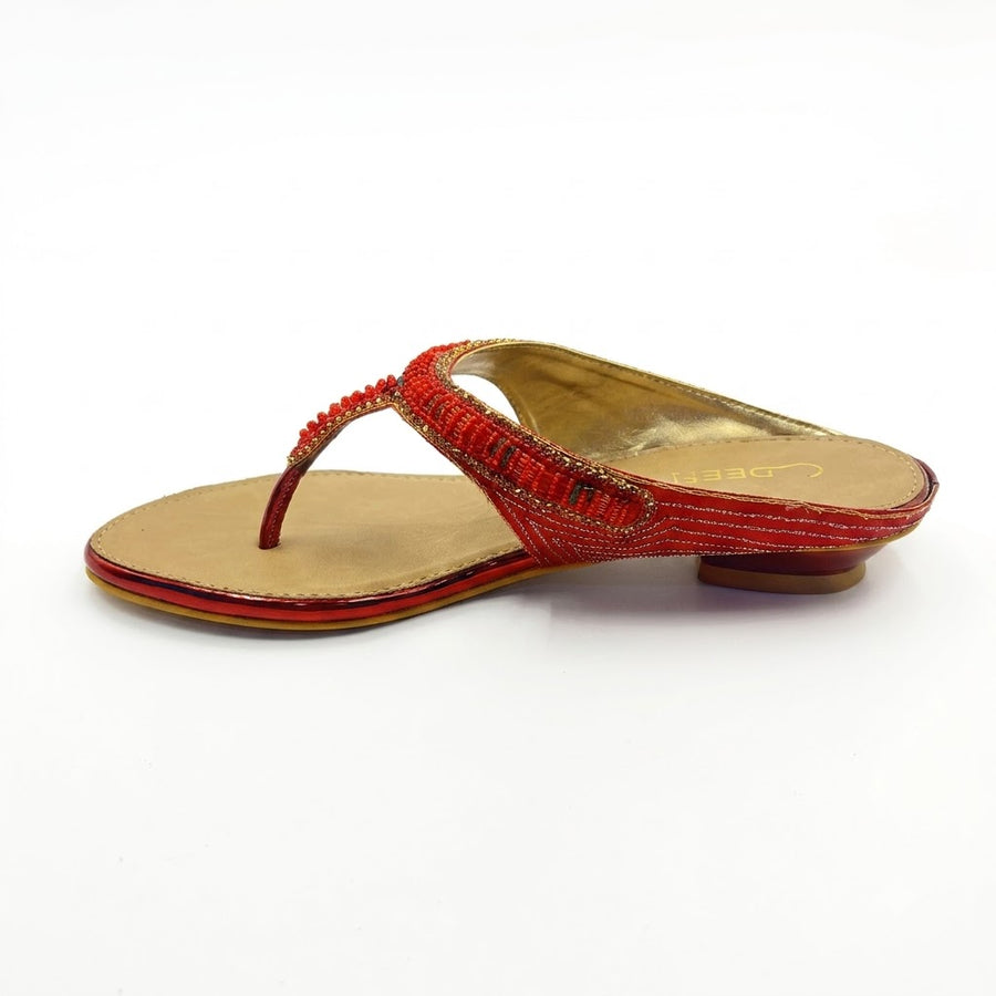 Women's Bridal Flat Heel Slip on