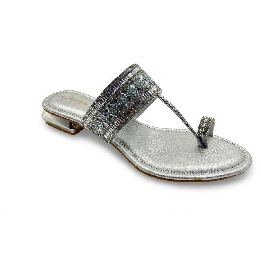 Women's Bridal Flat Heel Slip on