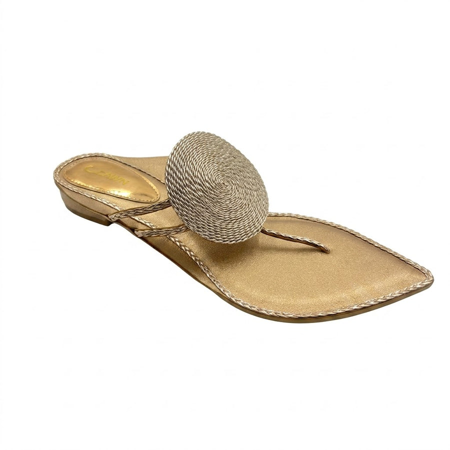 Women's Bridal Flat Heel Slip on