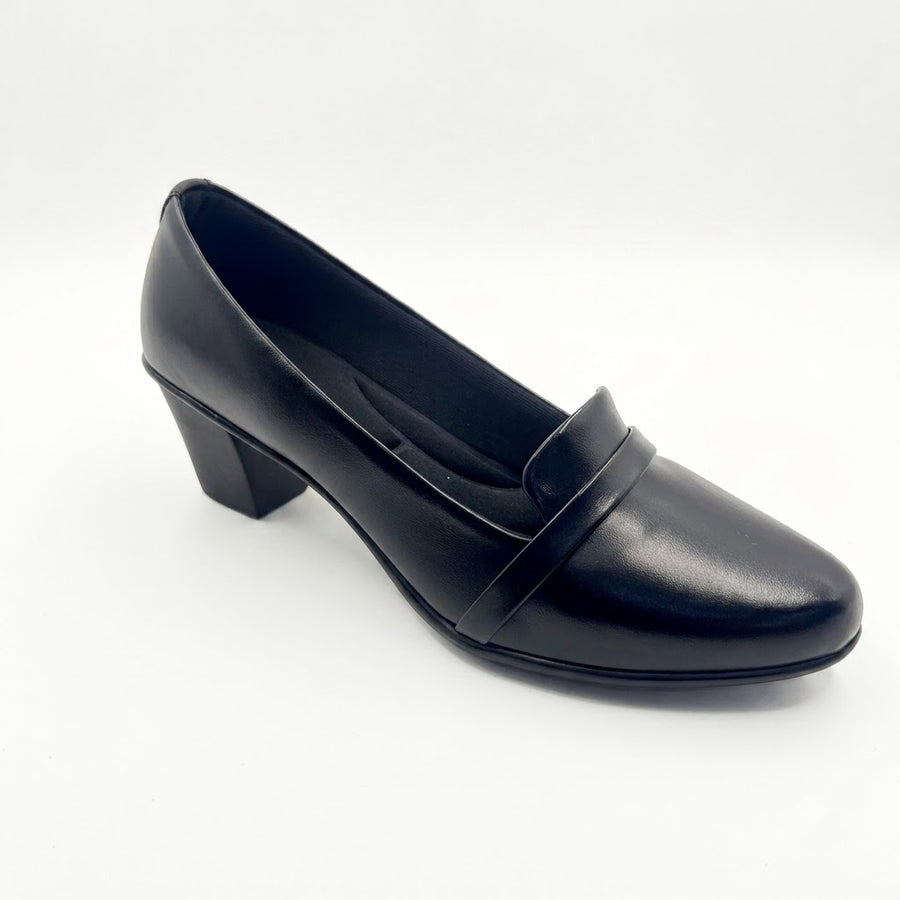 Women's Formal Block Heel Ballerina