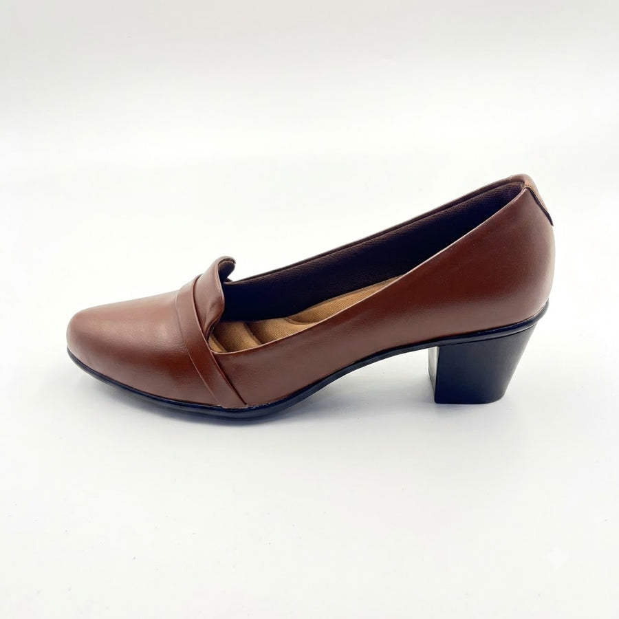 Women's Formal Block Heel Ballerina