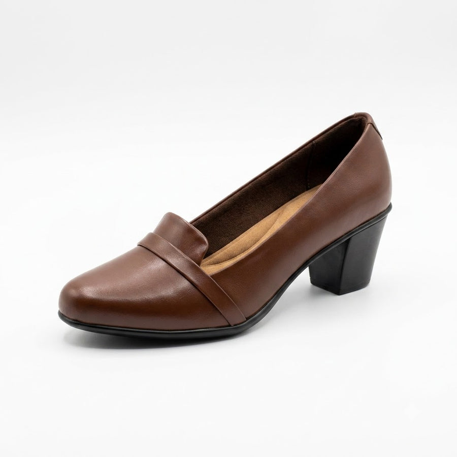 Women's Formal Block Heel Ballerina