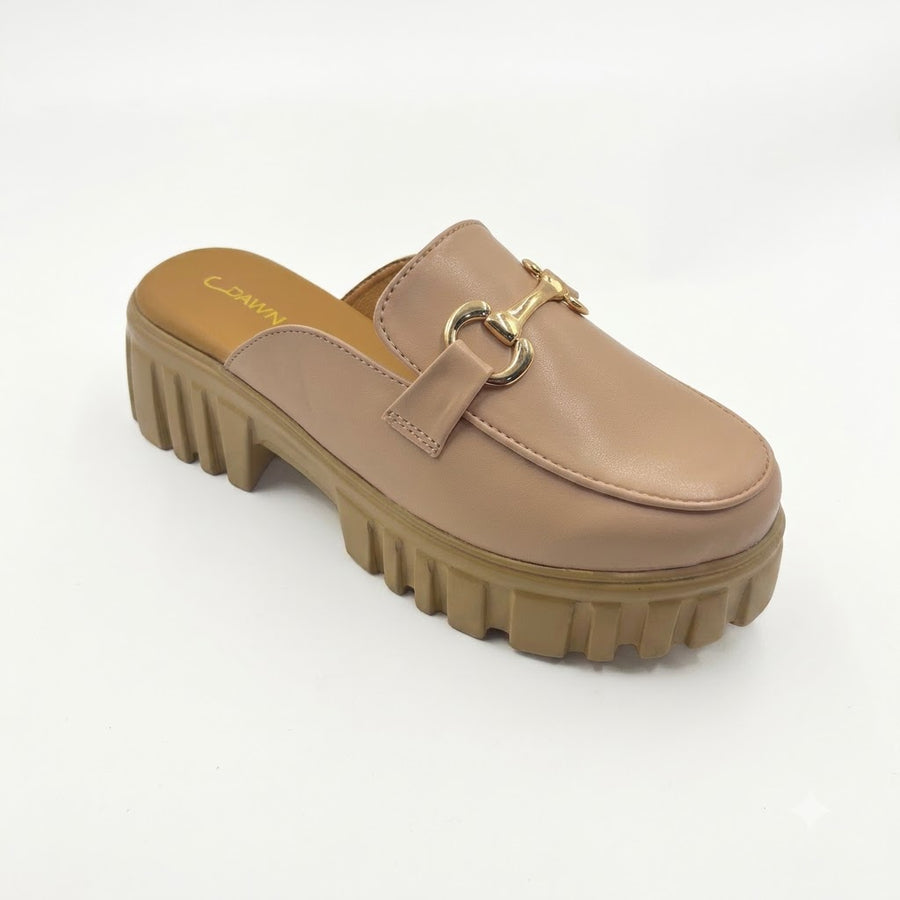 Women's Formal Casual Block Heel Mules