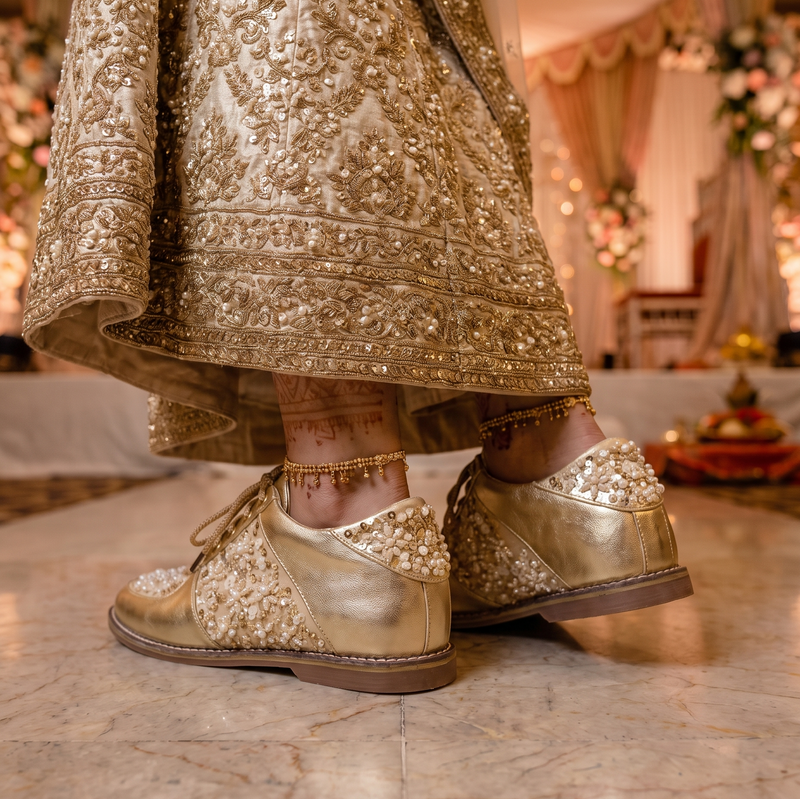 Bridal Flat Heel Sneaker