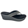 Wedge Heel Flip-Flop Slipper