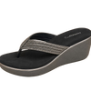 Wedge Heel Flip-Flop Slipper