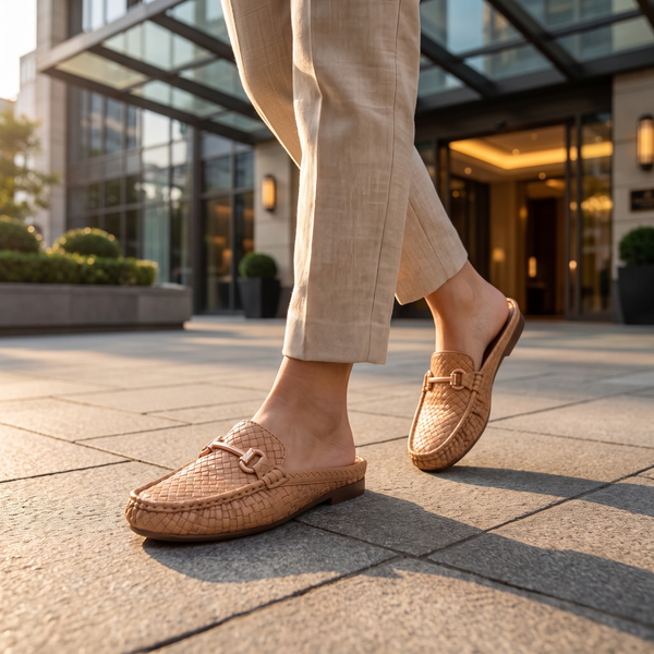 Women's Formal Casual Flat Mules