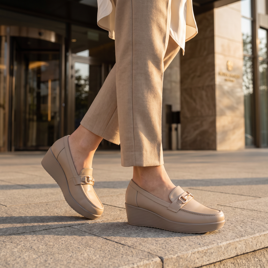 Women's Formal Casual Wedge Ballerina