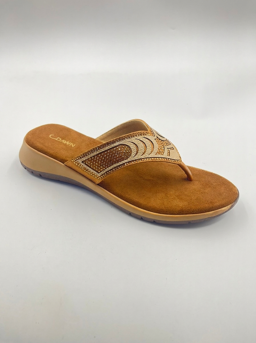 Women's Ethnic Flat Heel Slipper