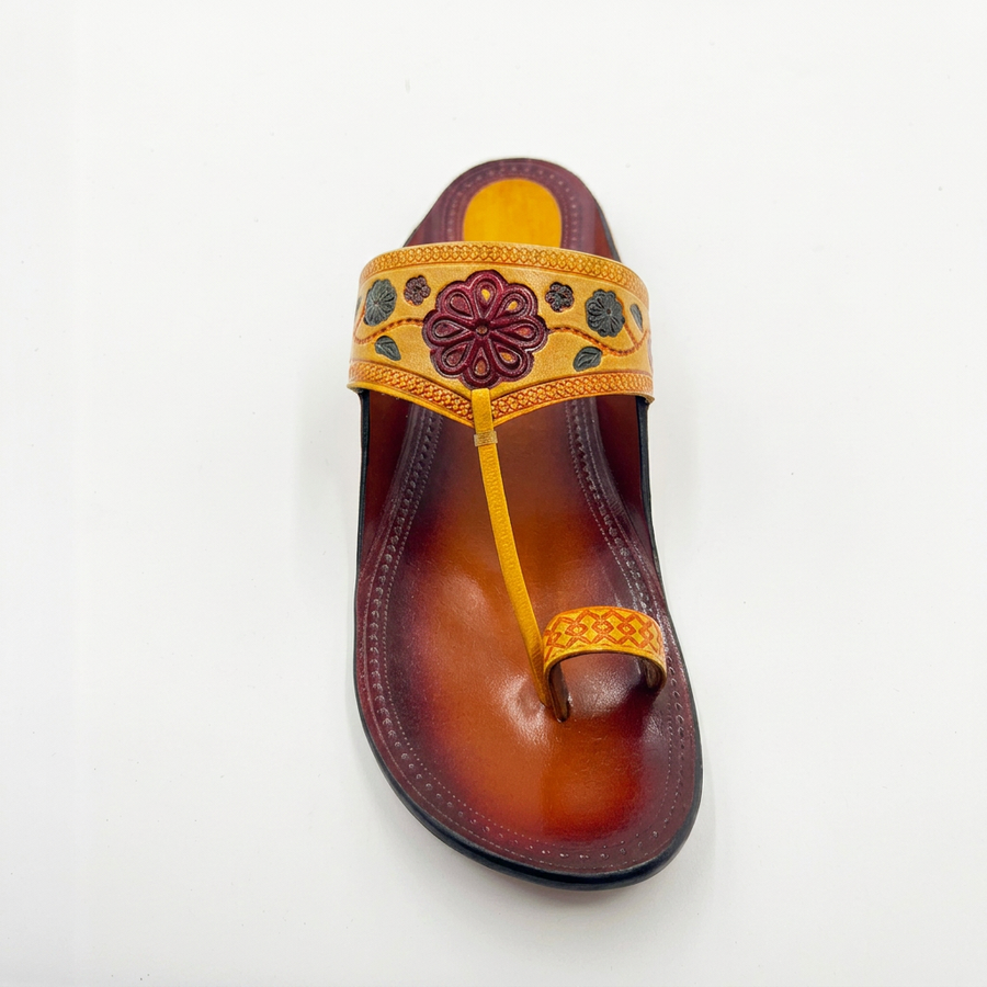 Women's Casual Flat Heel Kolhapuri