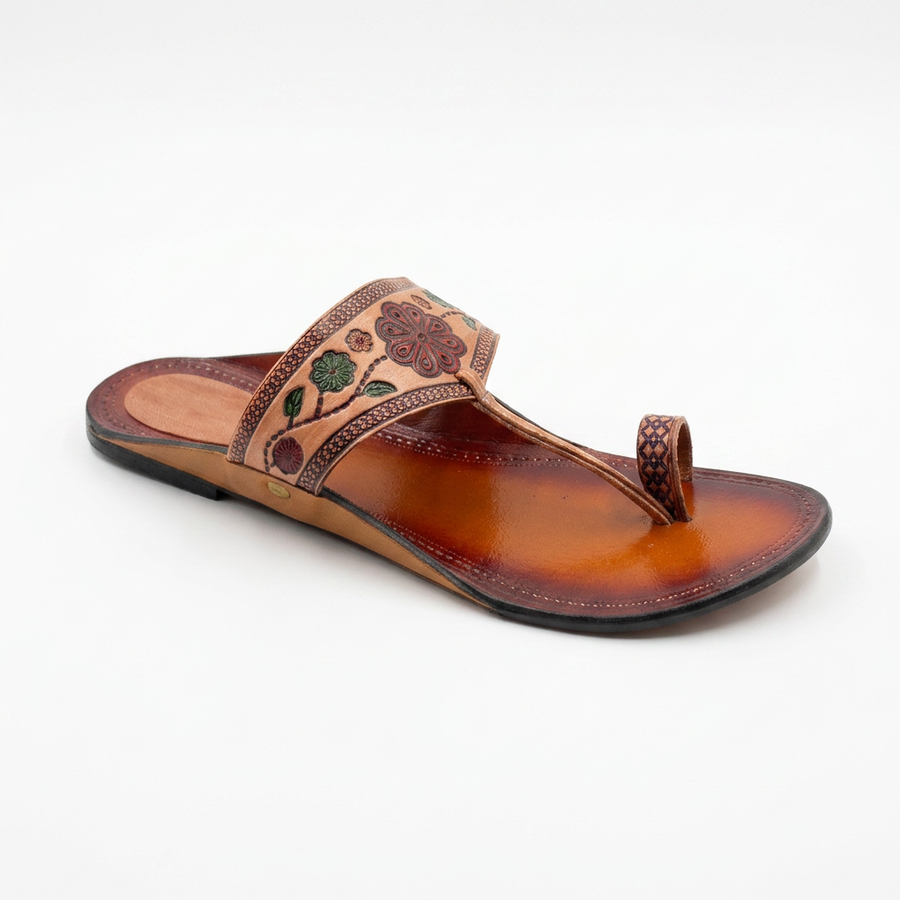 Women's Casual Flat Heel Kolhapuri