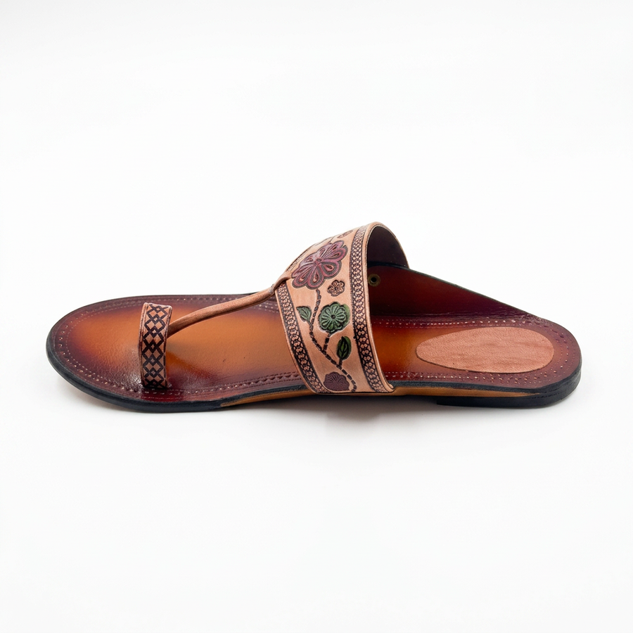 Women's Casual Flat Heel Kolhapuri