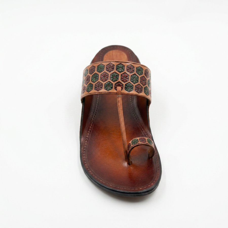 Women's Casual Flat Heel Kolhapuri