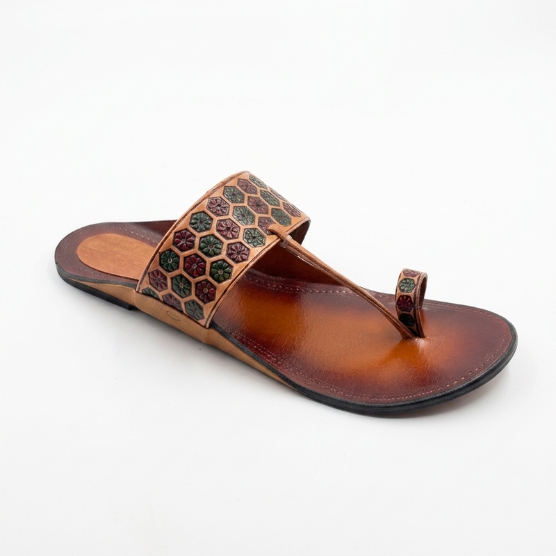 Women's Casual Flat Heel Kolhapuri