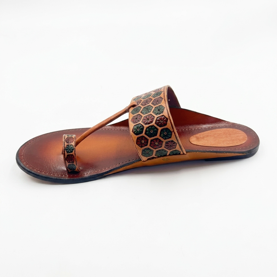 Women's Casual Flat Heel Kolhapuri