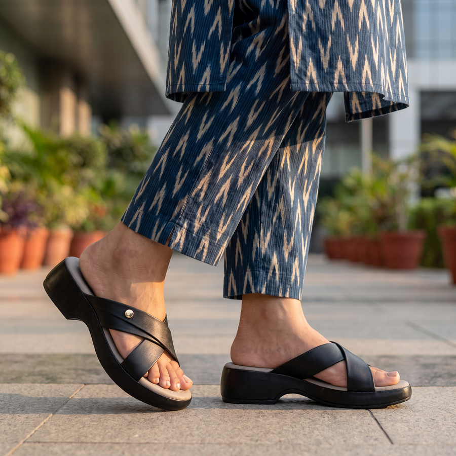 Women's Casual Wedge Slipper