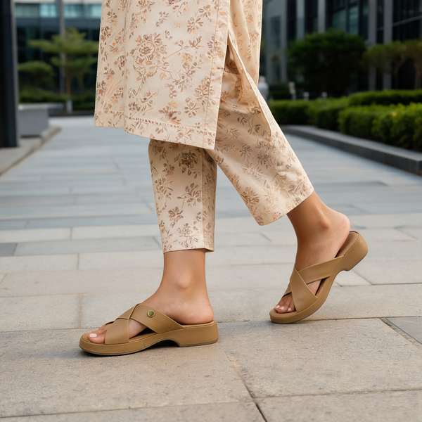 Women's Casual Wedge Slipper