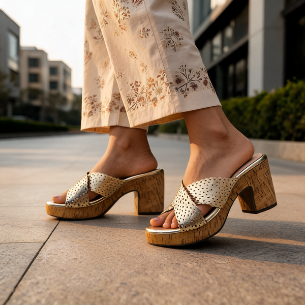 Women's Casual Wedge Slipper