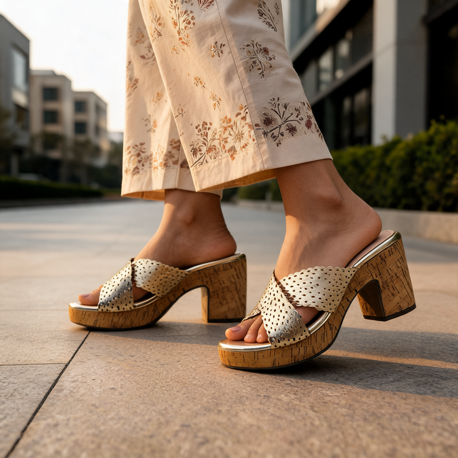 Women's Casual Wedge Slipper