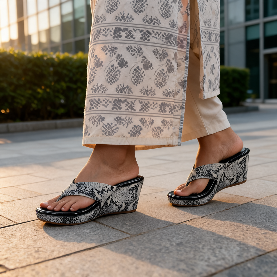 Women's Casual Wedge Slipper