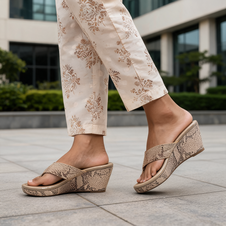 Women's Casual Wedge Slipper