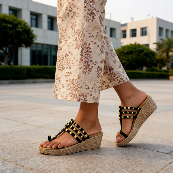 Women's Casual Wedge Slipper