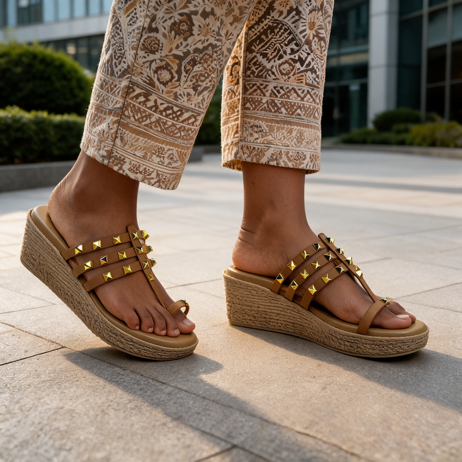 Women's Casual Wedge Slipper