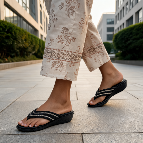 Women's Casual Wedge Slipper