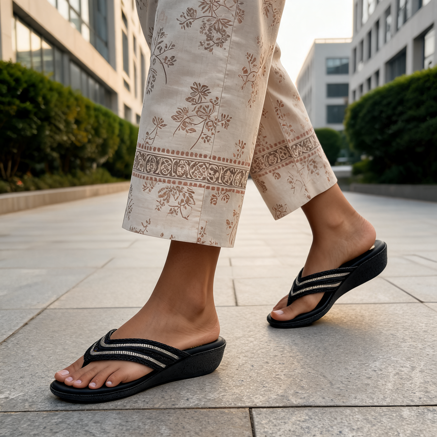 Women's Casual Wedge Slipper