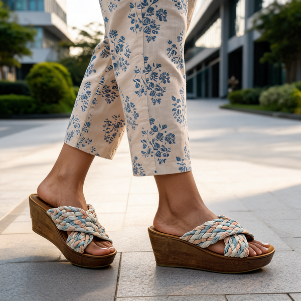 Women's Casual Wedge Slipper