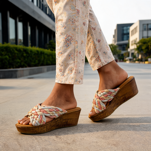 Women's Casual Wedge Slipper