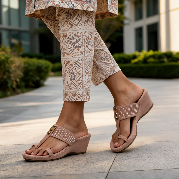 Women's Casual Wedge Slipper