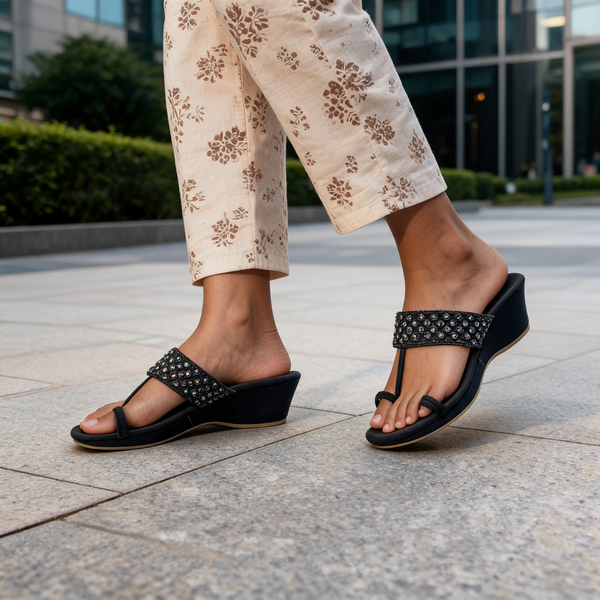 Women's Casual Wedge Slipper