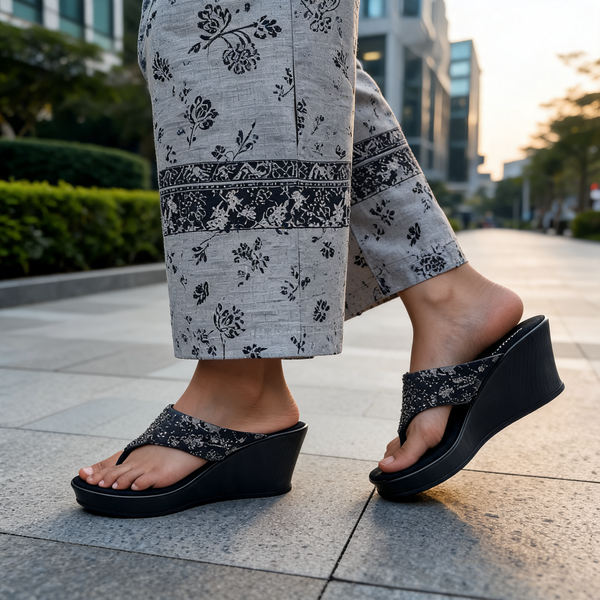 Women's Casual Wedge Slipper