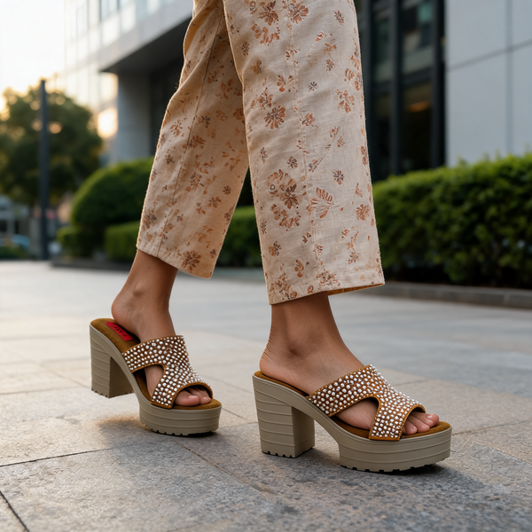 Women's Casual Wedge Slipper