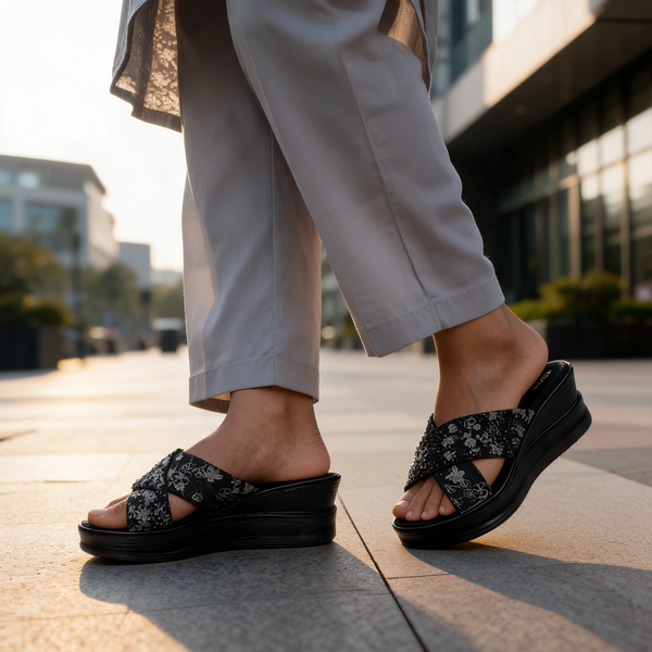 Women's Casual Wedge Slipper