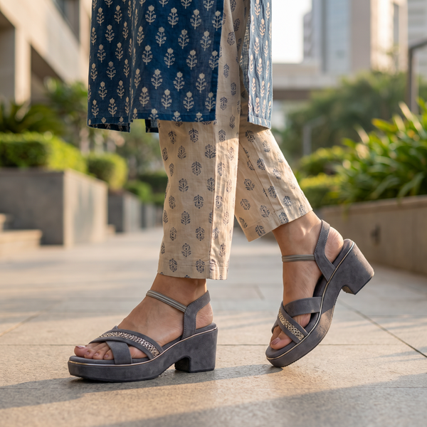 Women's Casual Block Heel Sandal