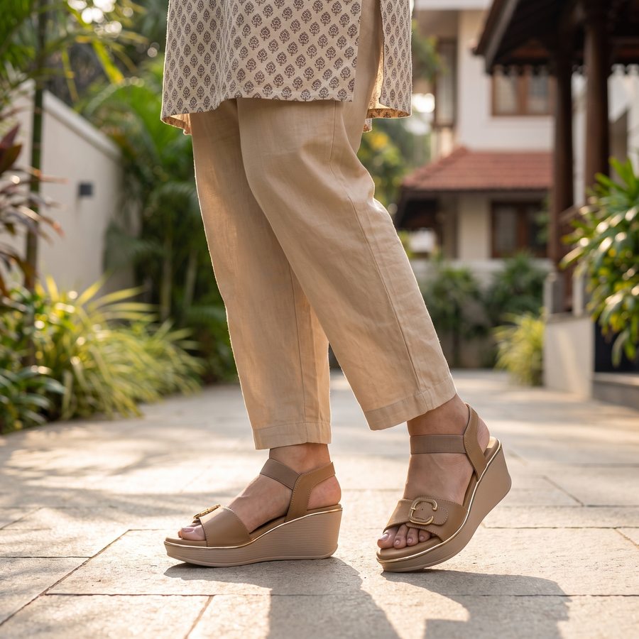 Women's Casual Wedge Heel Sandal