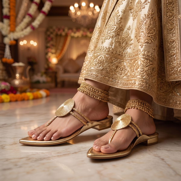 Women Bridal Flat Slip on