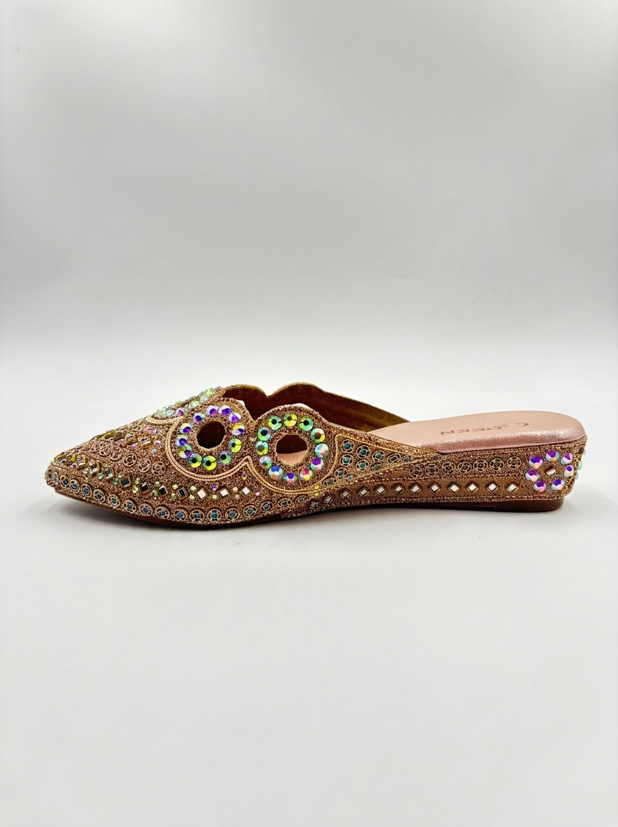 Women's Bridal Mules