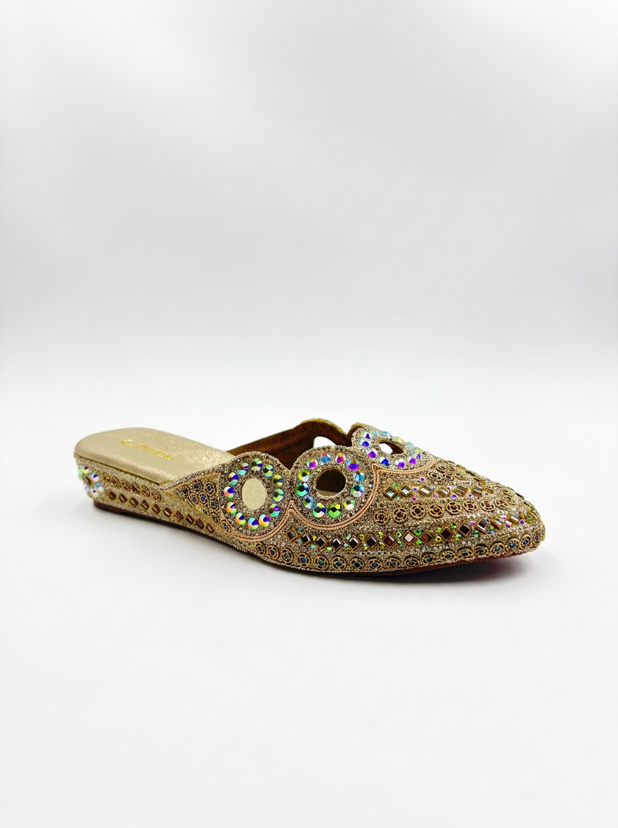 Women's Bridal Mules