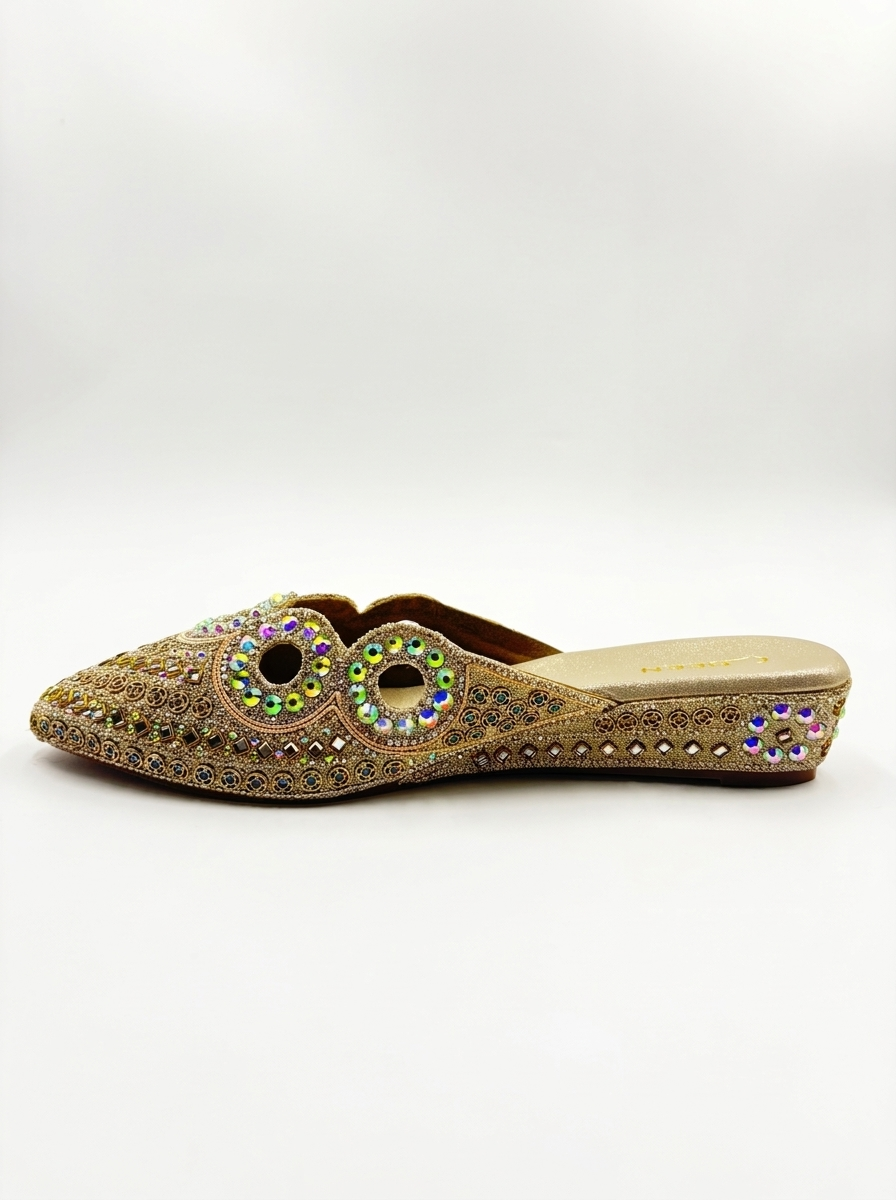 Women's Bridal Mules
