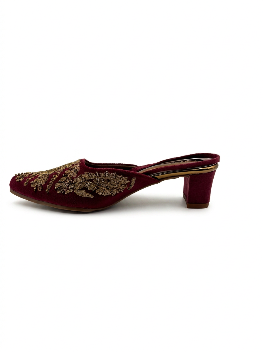 Women's Bridal Mules