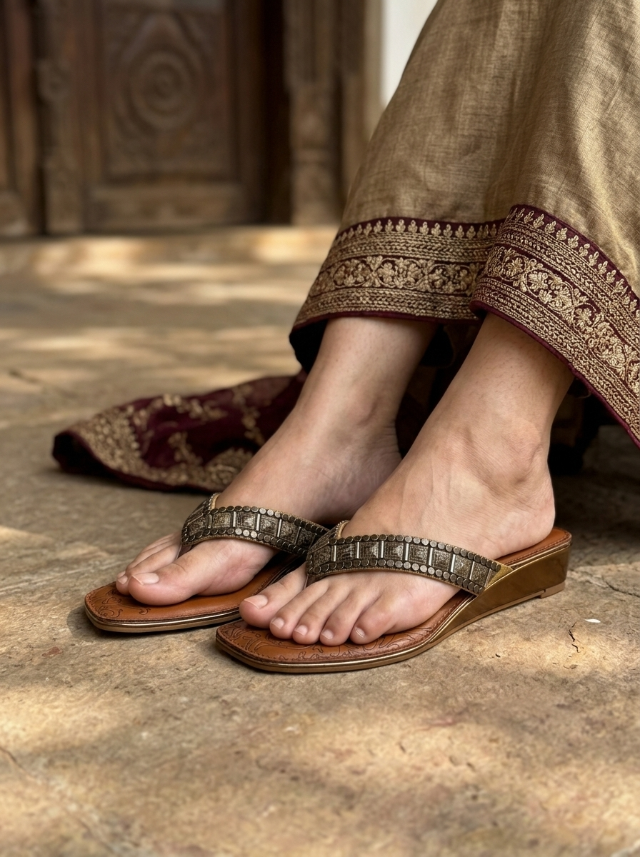 Women's Ethnic Slip On