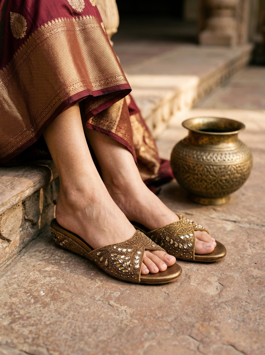 Women's Bridal Slip On