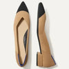 Flat Heel Cut Shoe