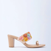 Flat Heel Printed Sandals