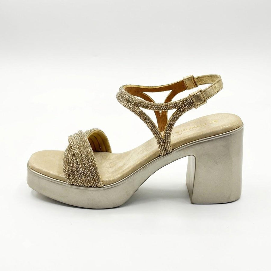 Women's Bridal Block Heel Sandal